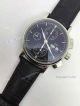Swiss Fake IWC Schaffhausen Watch SS Black Dial  (3)_th.jpg